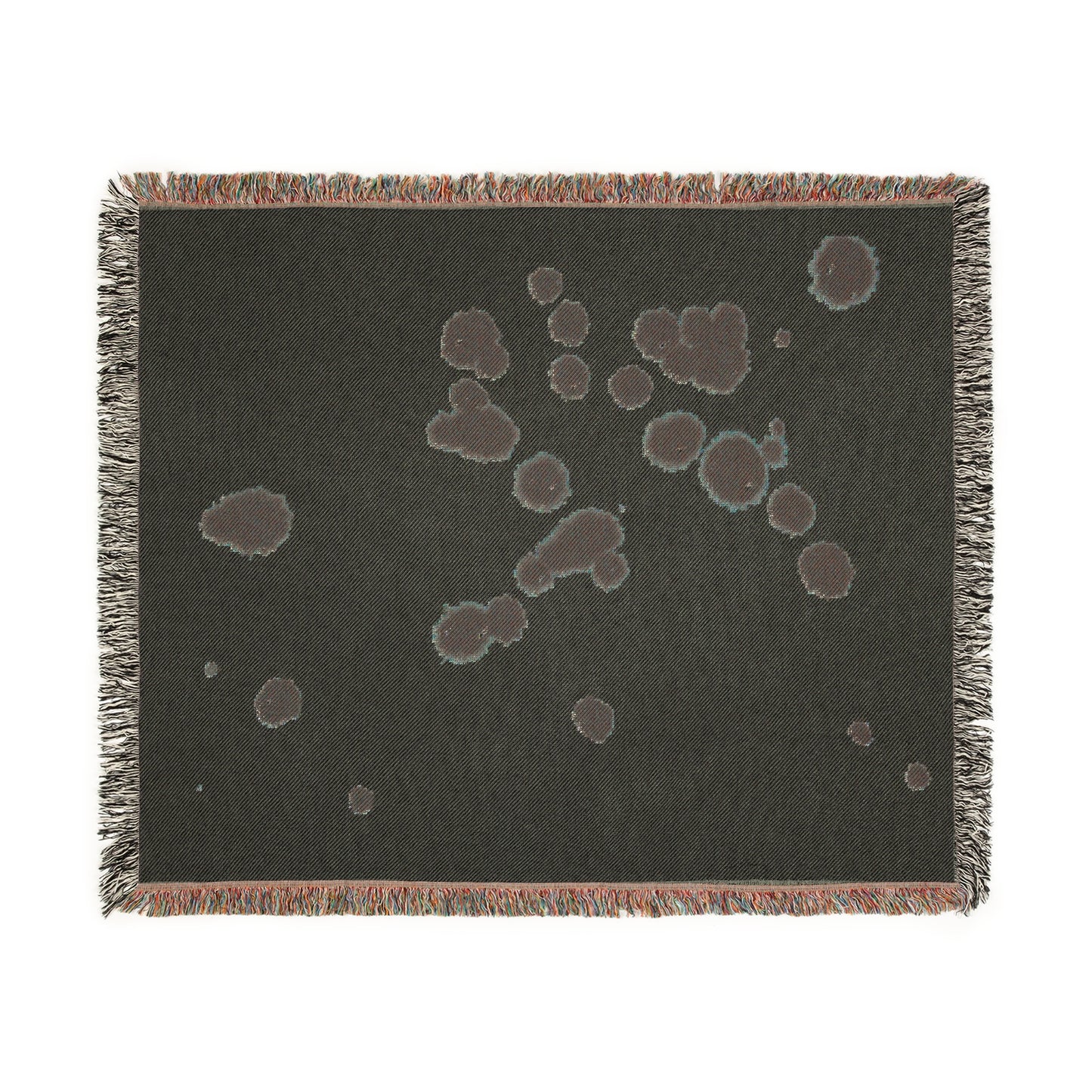 Woven Blanket - Dots Splatter