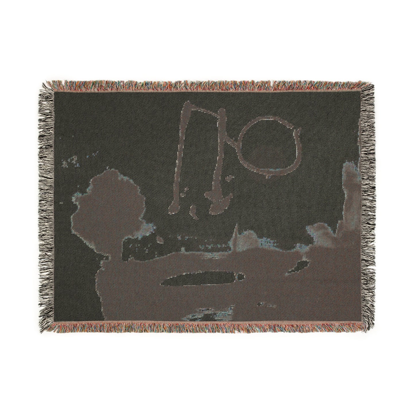 Woven Blanket - Dripping Ink