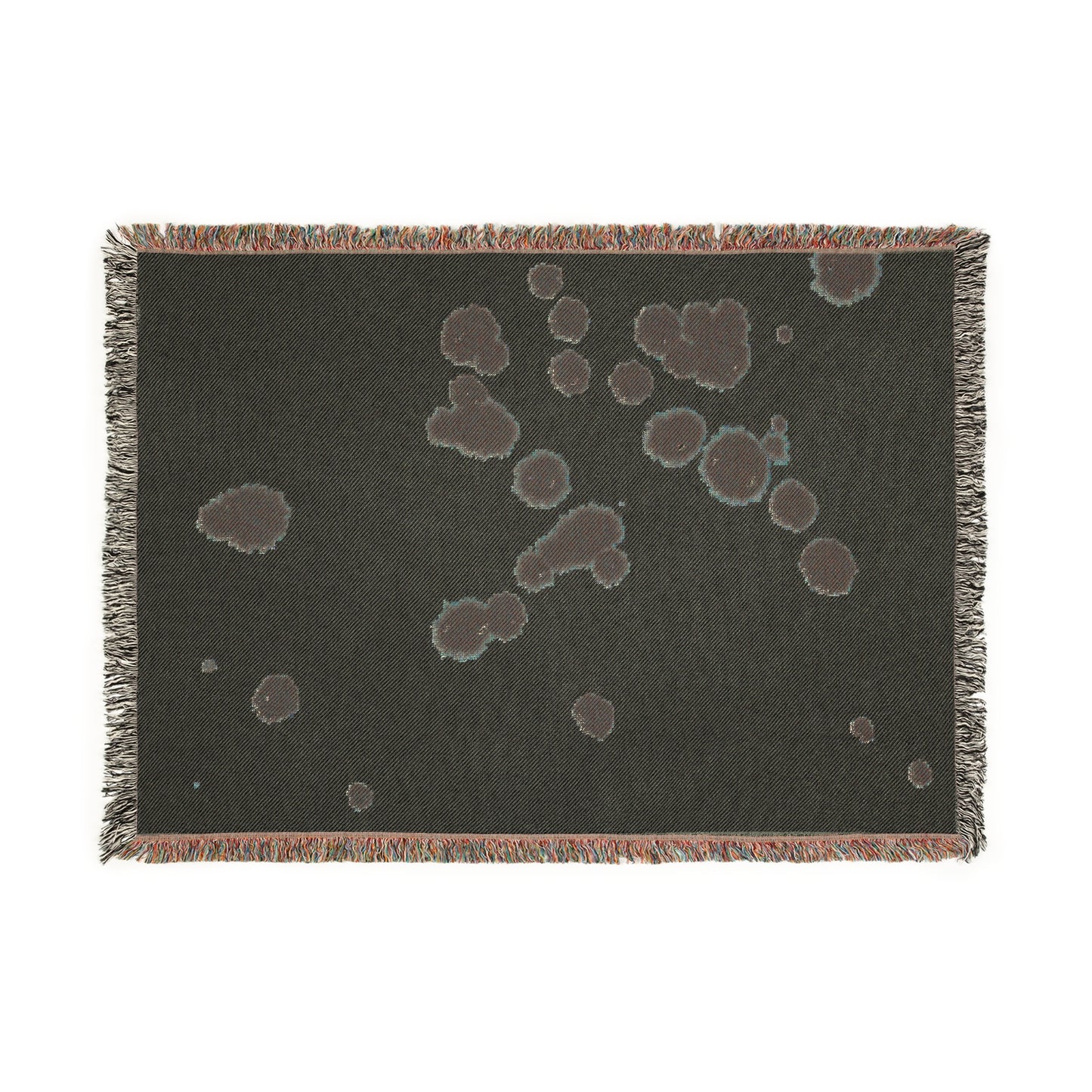 Woven Blanket - Dots Splatter