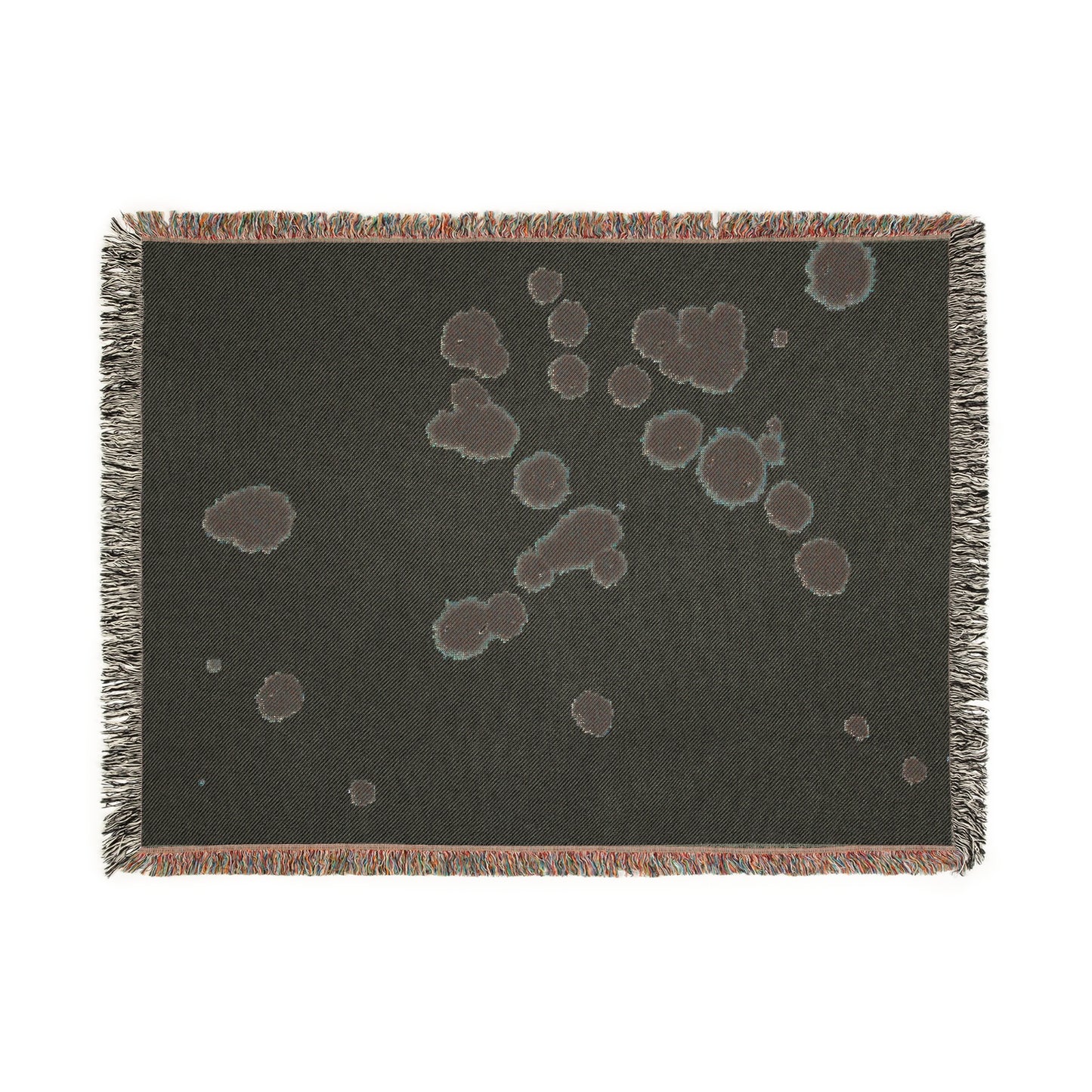 Woven Blanket - Dots Splatter